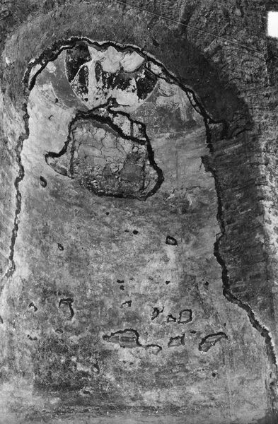 012955 - reperto - Curia, Chiesa di S. Adriano, Pitture; Neg. Serie F, Nr. 2065