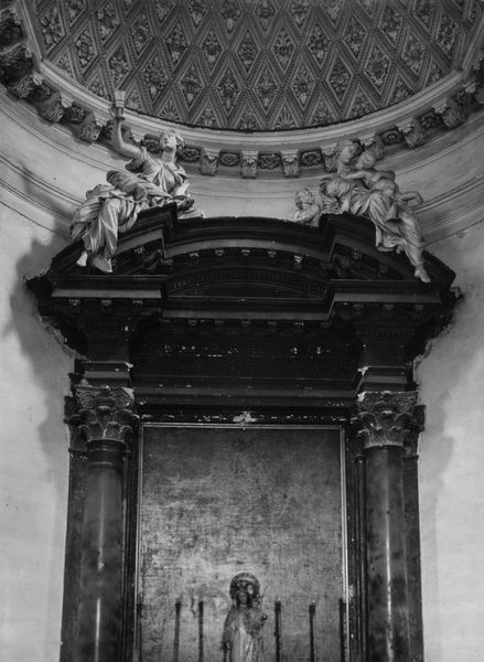 013006 - monumento - Curia, Chiesa di S. Adriano, Durante i lavori; Gab. Fot. Naz. Neg. Serie E, Nr. 42608