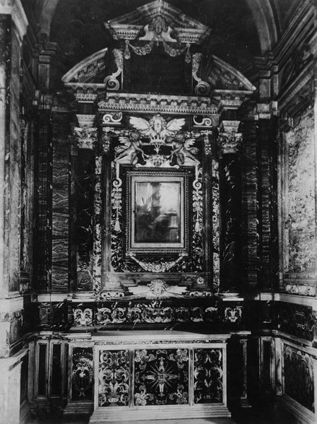 013021 - monumento - Curia, Chiesa di S. Adriano, Particolare; Gab. Fot. Naz. Neg. Serie E, Nr. 42611