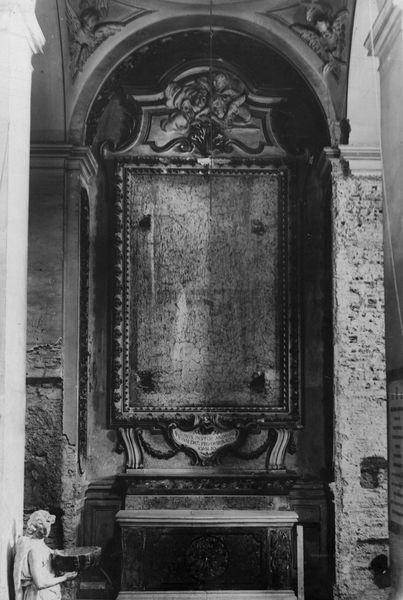 013014 - monumento - Curia, Chiesa di S. Adriano, secondo Altare, navata destra; Gab. Fot. Naz.