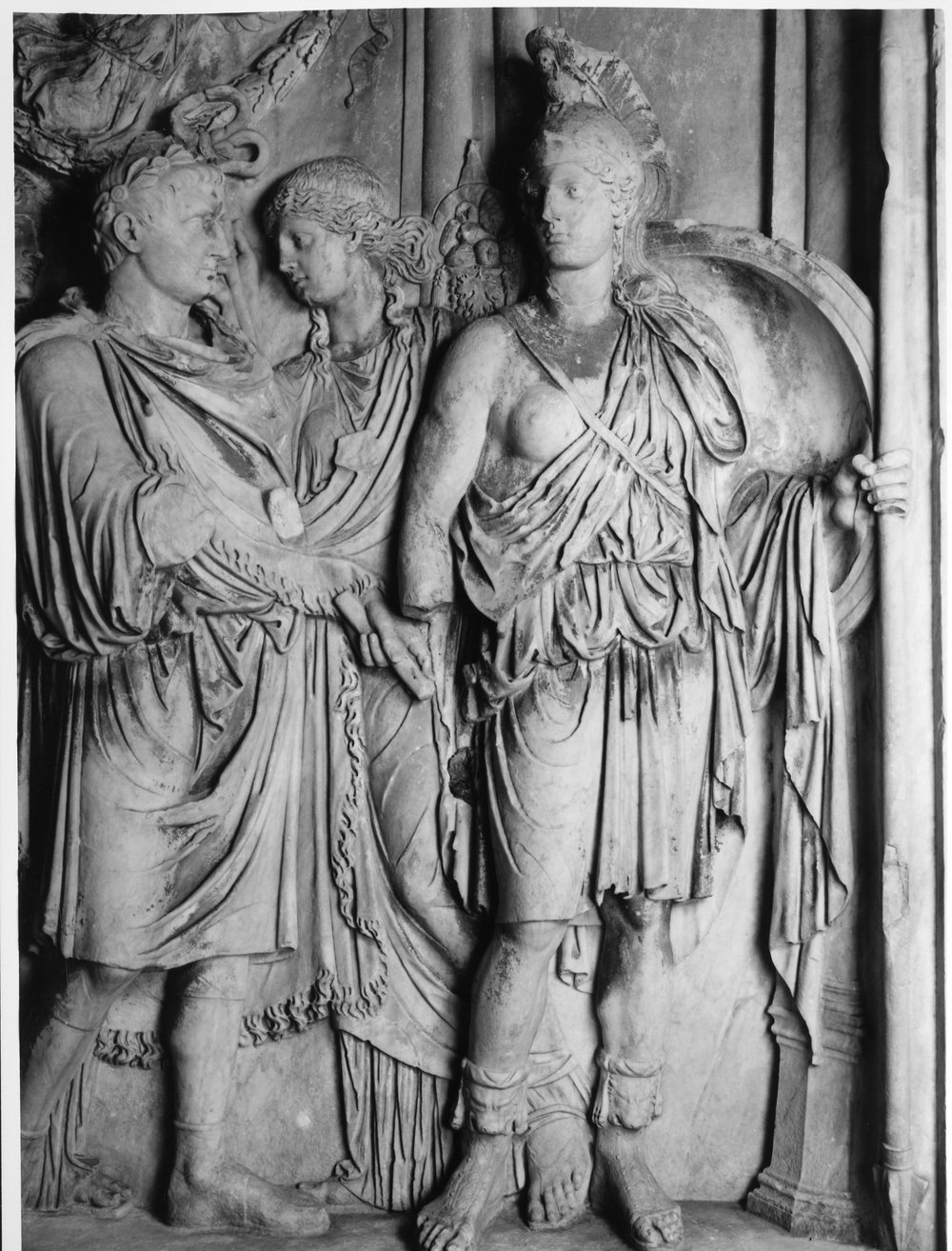 Pannelli di Marco Aurelio lato nord - Arrivo a roma dell'imperatore 5 b (Adventus).tif