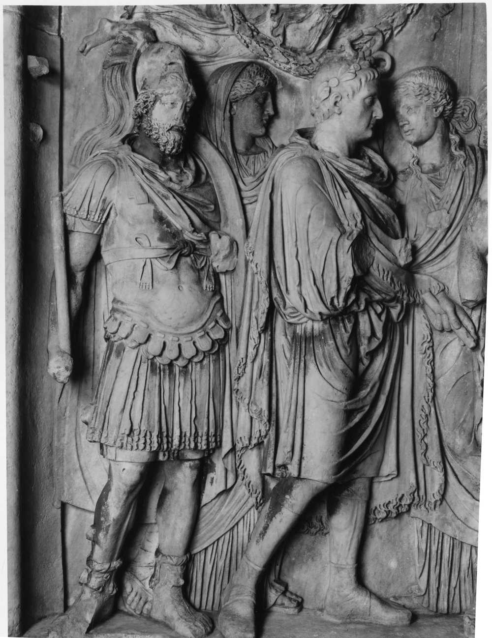 Pannelli di Marco Aurelio lato nord - Arrivo a roma dell'imperatore 5 (Adventus).tif