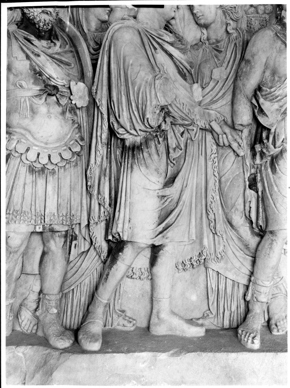 Pannelli di Marco Aurelio lato nord - Arrivo a Roma dell'imperatore (Adventus) (5).tif