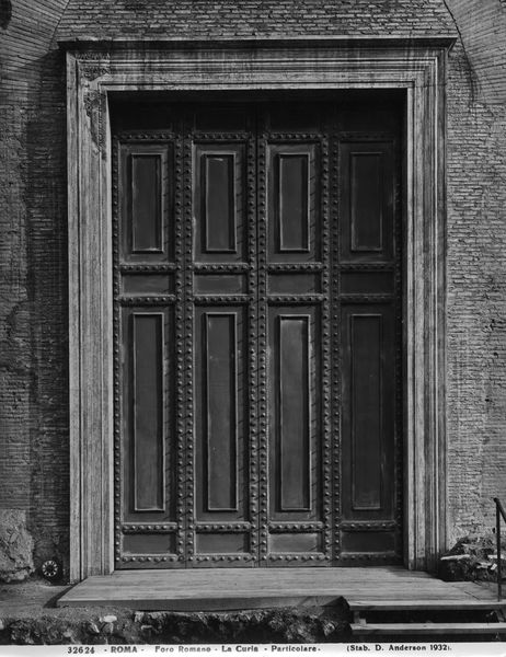 013137 - monumento - Curia, portale, stabilimento D. Anderson 1932; Neg. Serie F, Nr. 2045, A, Nr. 268