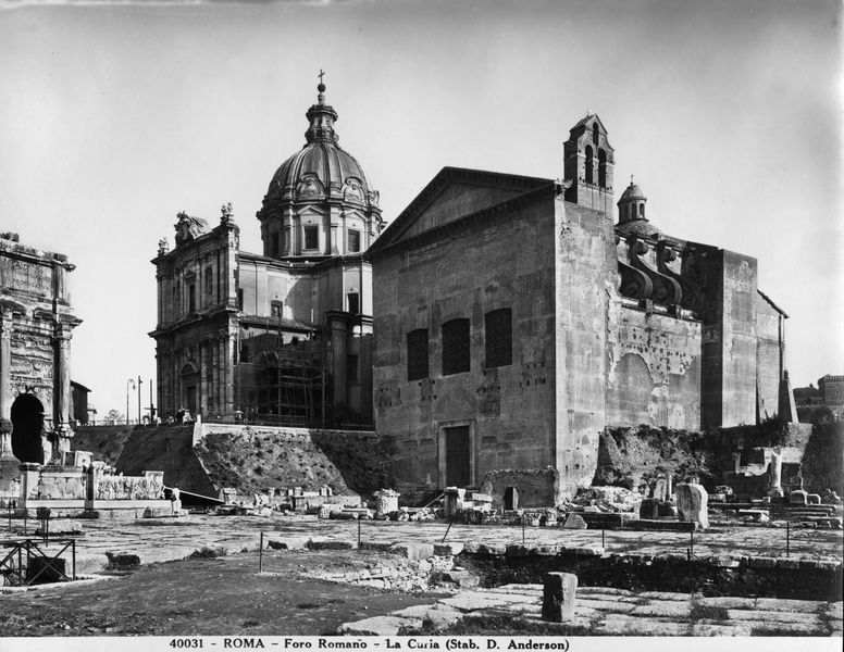 013289 - monumento - Curia, veduta generale; senza negativo