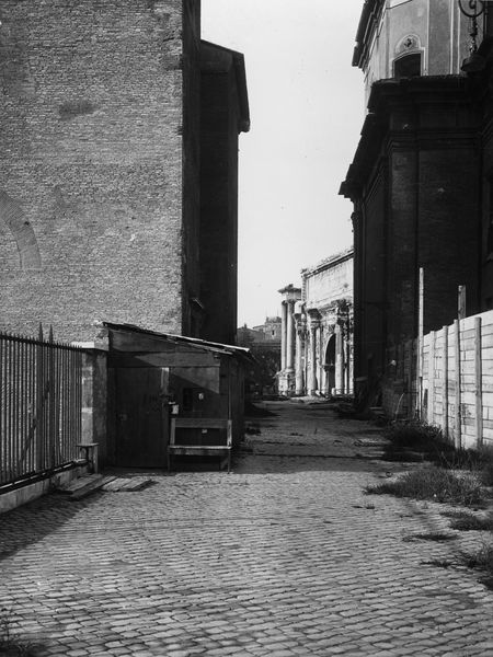 013331 - monumento - Curia, lato verso Via Bonella; Gab. Fot. Naz. Neg. Serie E, Nr. 42673