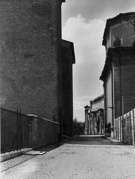 013333 - monumento - Curia, lato verso Via Bonella; Gab. Fot. Naz. Neg. Serie E, Nr. 23727