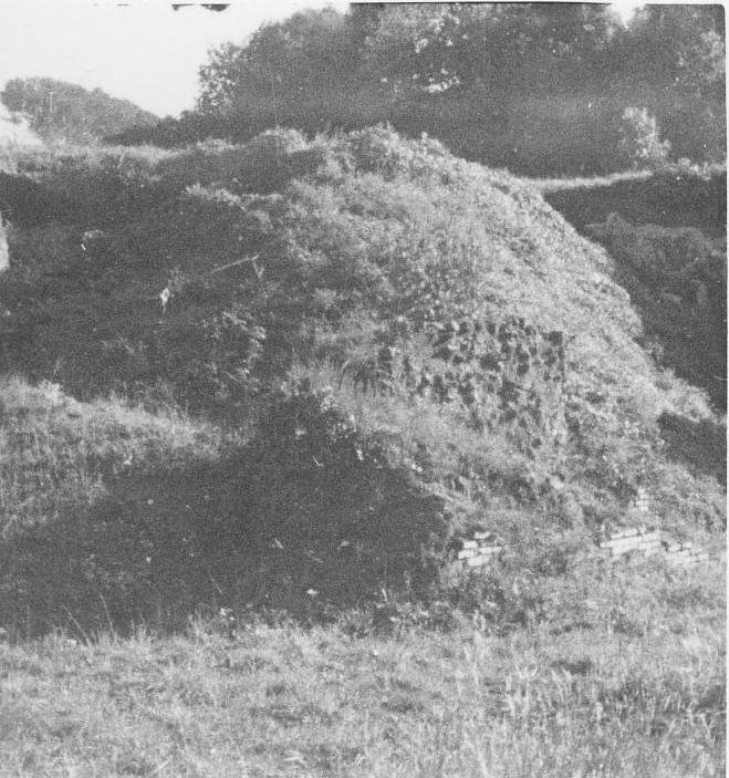 Zona augustea, settore da scavare, pilone laterizio (dic. 1958) M1 bis.JPG