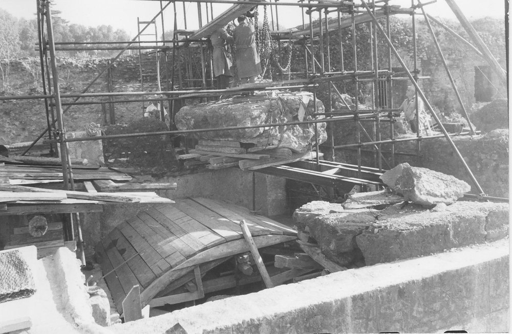Zona augustea, vari frammenti volta N1 (27.X.61) LXXIX, 9.JPG