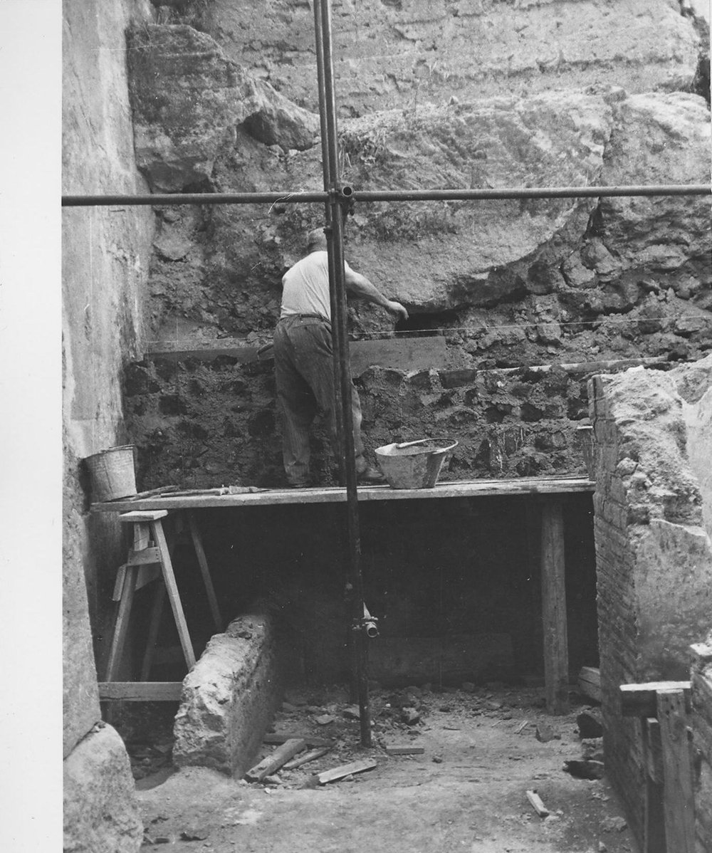 N1, restauro muro a blocchi, parete est LXXVII, 33.JPG