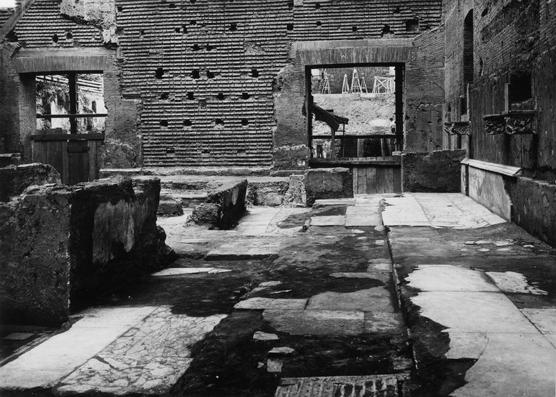 013263 - restauro - Curia, Ex Chiesa di S. Adriano, Schola Cantorum; Gab. Fot. Naz. Neg. Serie E, Nr. 42633