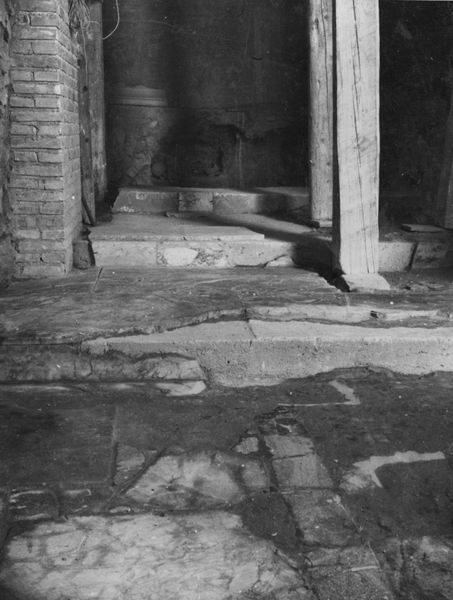 013254 - restauro - Curia, Interno durante i lavori; Neg. Serie A, Nr. 312