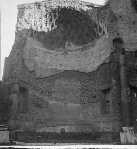 018409 - monumento - Tempio di Venere e Roma, cella occidentale, l'abside occidentale