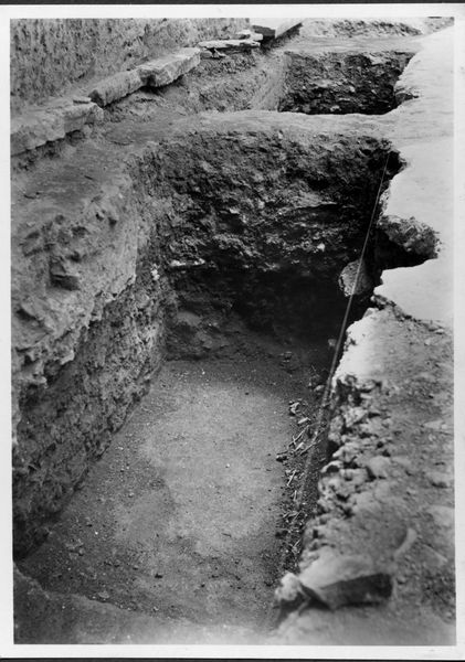 018416 - scavo archeologico - Tempio di Venere e Roma, cella occidentale, durante lo scavo; neg. serie F, n. 1323