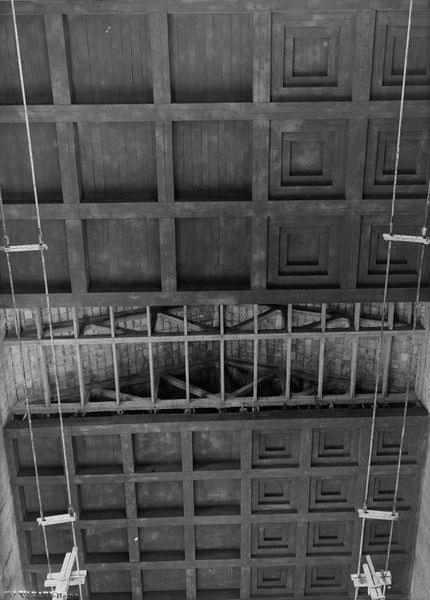 013276 - monumento - Curia, Chiesa medievale, soffitto, foto Vasari; Neg. Serie F, Nr. 2023