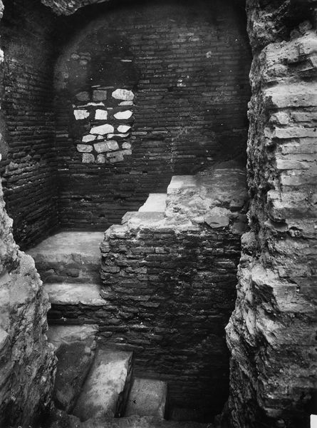 013225 - restauro - Curia, veduta della scala; Gab. Fot. Naz. Neg. Serie E, Nr. 42696