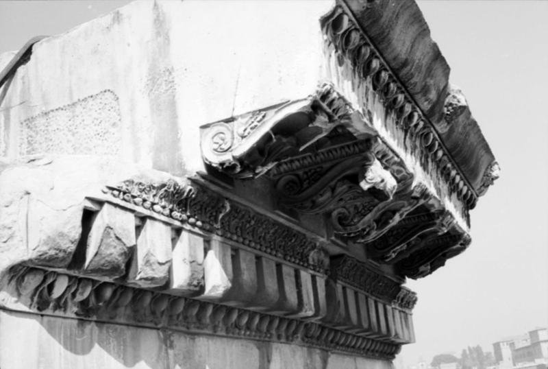 1-00018/ 07560/ 16787 - Roma - Foro Romano - Tempio dei Castori