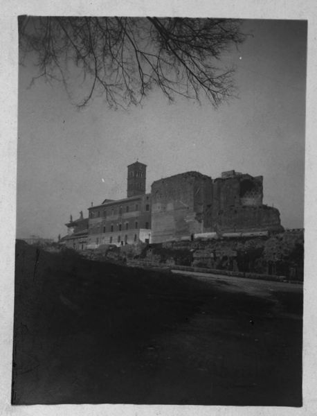 018471 - monumento - Tempio di Venere e Roma, visto dal Colosseo; senza negativo, 6x6 nÂ° 25438