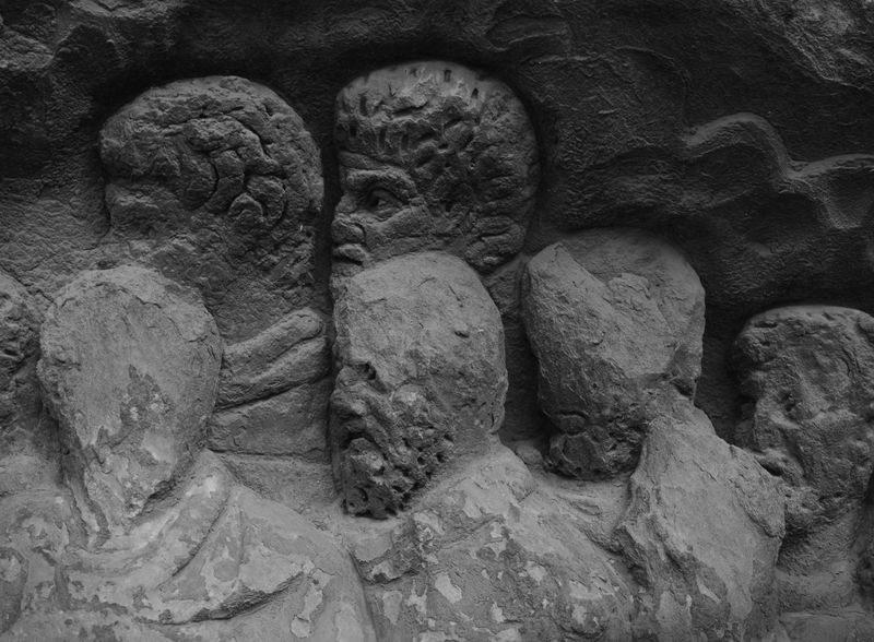 020204 - monumento - Arco di Settimio Severo, fronte est, il pannello storico destro; foto Accademia Americana, E. 14, ripr. film 2930