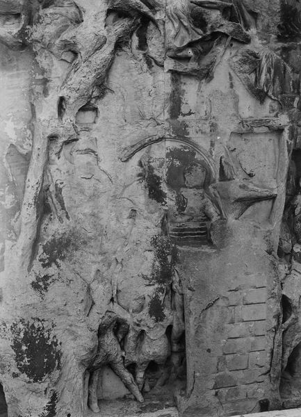 020172 - monumento - Arco di Settimio Severo, fronte orientale, pannello storico sinistro; foto Accademia Americana, n. S-E 11