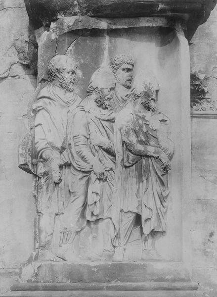 020164 - monumento - Arco di Settimio Severo, fronte est, secondo pilastro da sinistra, faccia frontale; neg. serie C, img. n. 50