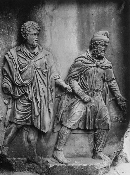 020167 - monumento - Arco di Settimio Severo, fronte ovest, secondo piedistallo da sinistra; foto Accademia Americana, n. C 52