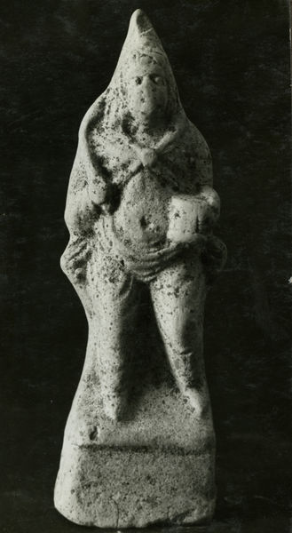 C001275 - elaborato grafico - Colosseo, ingresso occidentale, primo ordine. Particolare dell'affresco raffigurante la cittÃ  di Gerusalemme (XVI-XVII secolo); neg. serie L20