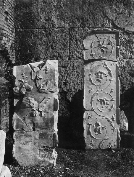 011263 - reperto - Basilica Emilia, pilastri decorati. Settembre 1929; Neg. Serie A Nr. 408 [Reg. agosto 1958]