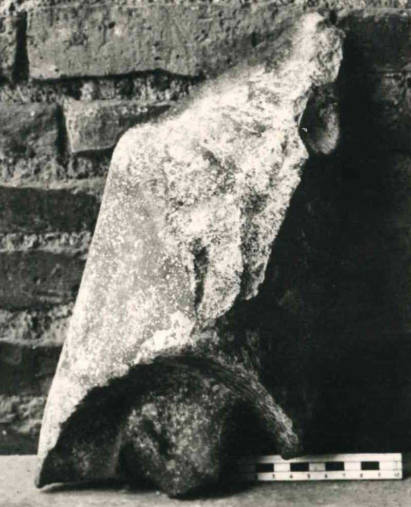 Frammento di panneggio.