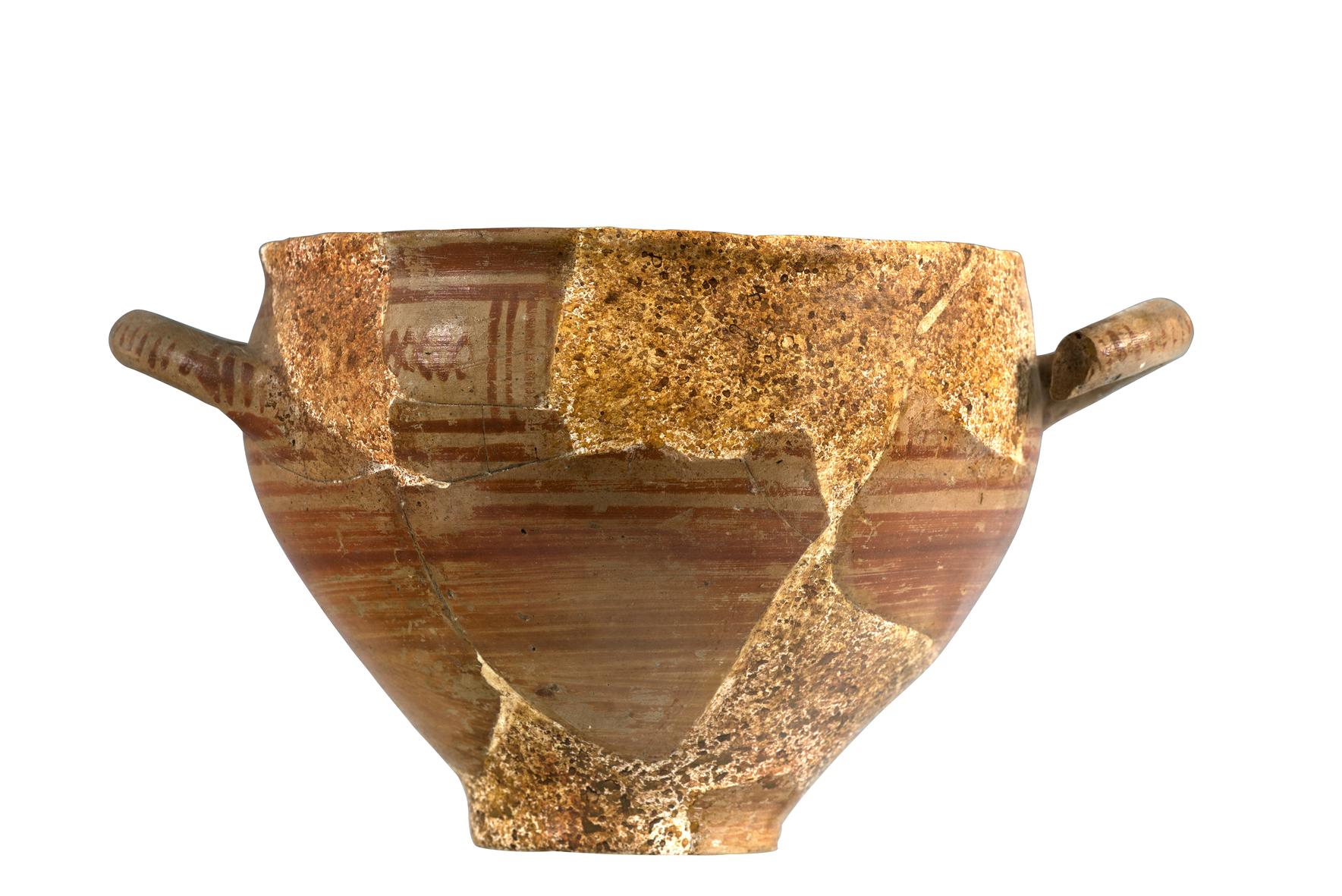 tazza (ceramica italo geometrica) – vaso [dal inv. Palatino]/lac ric int