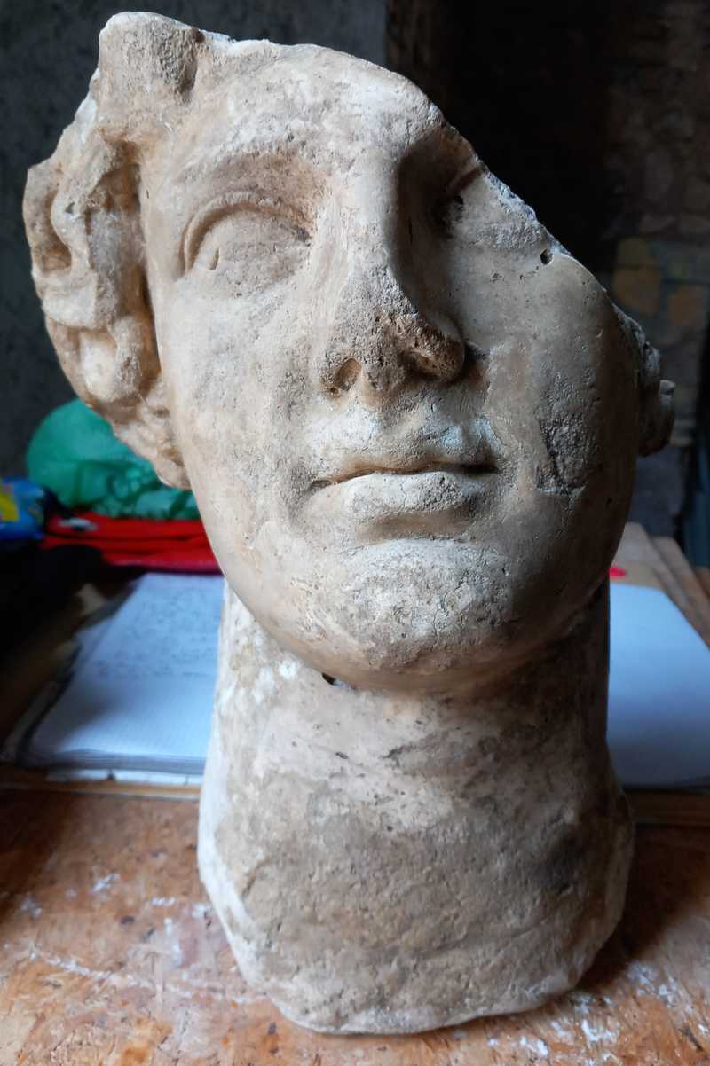 statua (testa)/fr