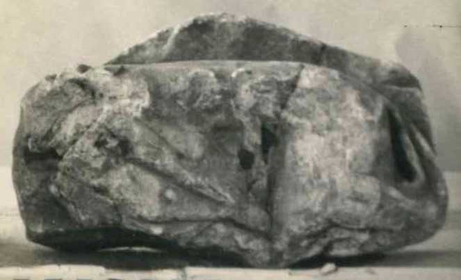 Frammento di rilievo figurato.