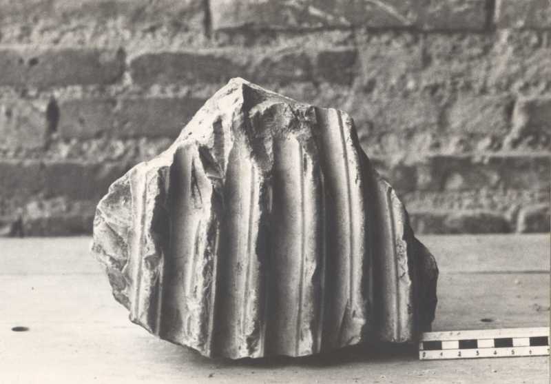 Frammento di colonna.