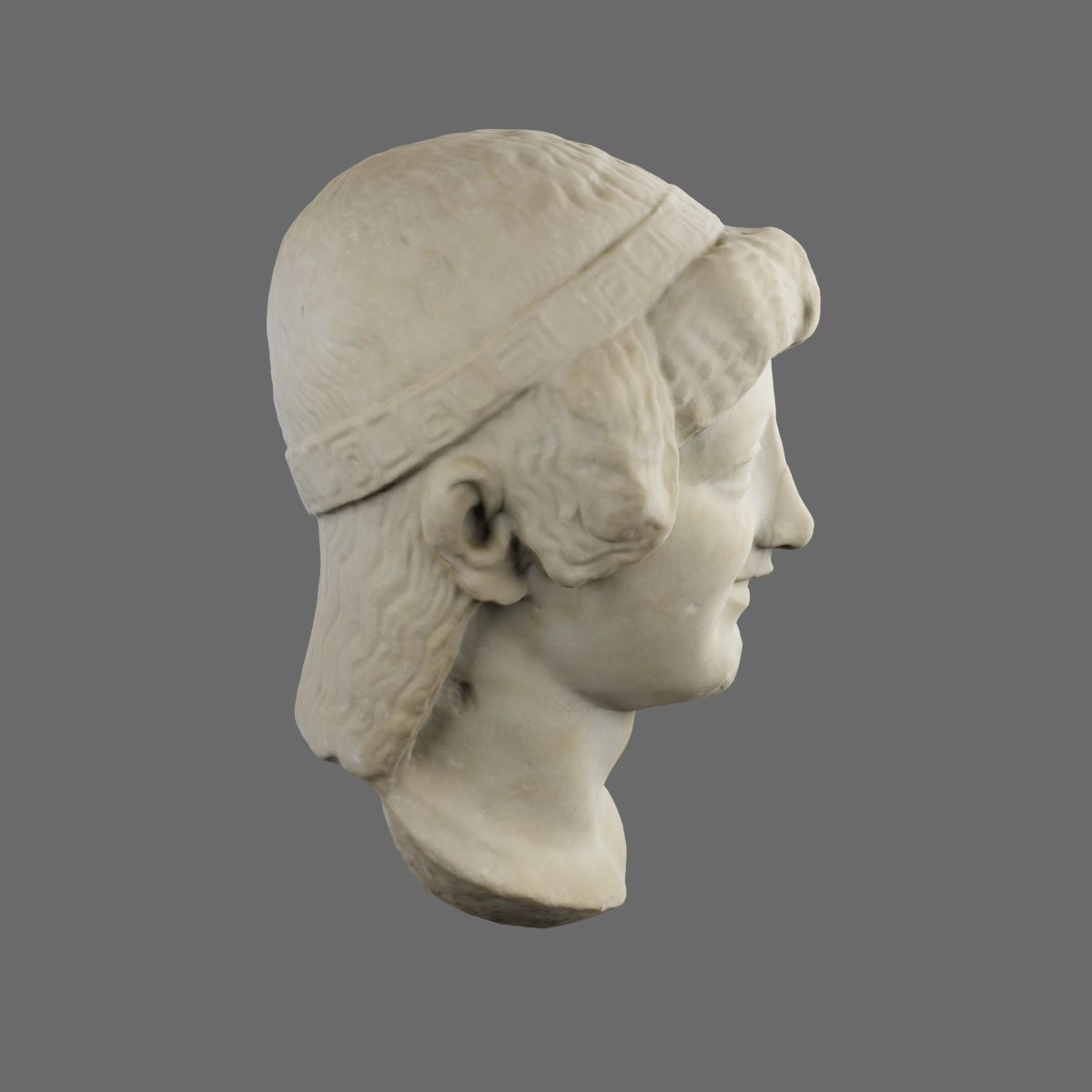 testa femminile