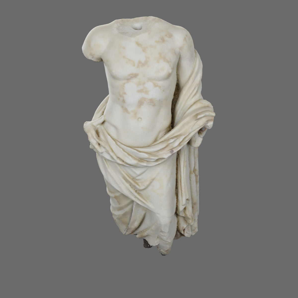 statua di divinità maschile